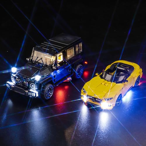 PIPART LED Light Kit for 76924 Mercedes-AMG G 63 & Mercedes-AMG SL 63, Light Kit ONLY, Model is NOT Included