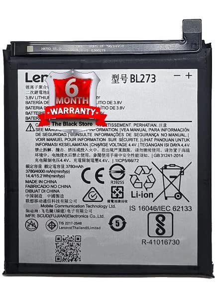 Image of Original BL273 Battery for Lenovo K8 Plus (4000 mAh) with 6 Months Warranty with Replacement