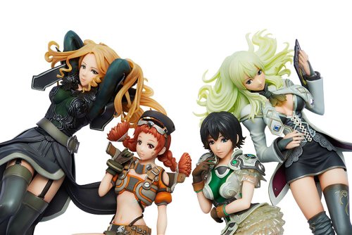 Figura Border Pausa BB Gals Collection juego de 4 a escala 1/8 importada de Japón