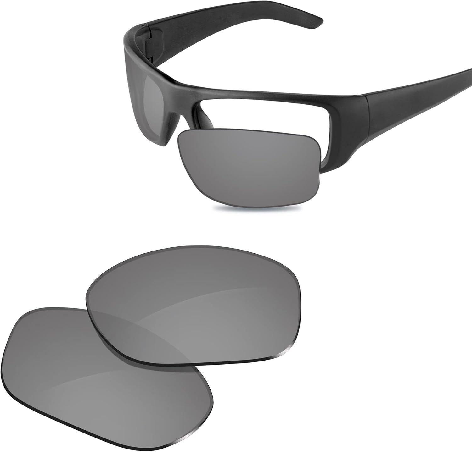 100% Precise-Fit Replacement Sunglass Lenses for Arnette Hot Shot AN4182