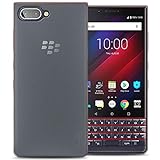 CoverON Slim Fit TPU Rubber FlexGuard Series for BlackBerry KEY2 LE Case, Clear