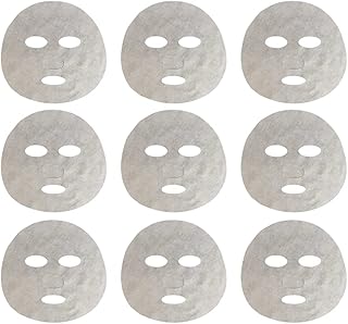 Tecido DIY Folha Facial: 50 Pcs Natural Spa Cuidados Com a Fibra Papel Preat Cut Facial Folha de Papel Facial Beleza DIY DIY Papel Descartável para Meninas de Mulher