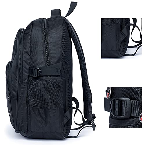 Mochila Executiva Swissport Escritório Impermeável Masculina Reforçada Notebook 4 51EfR68Vg4L