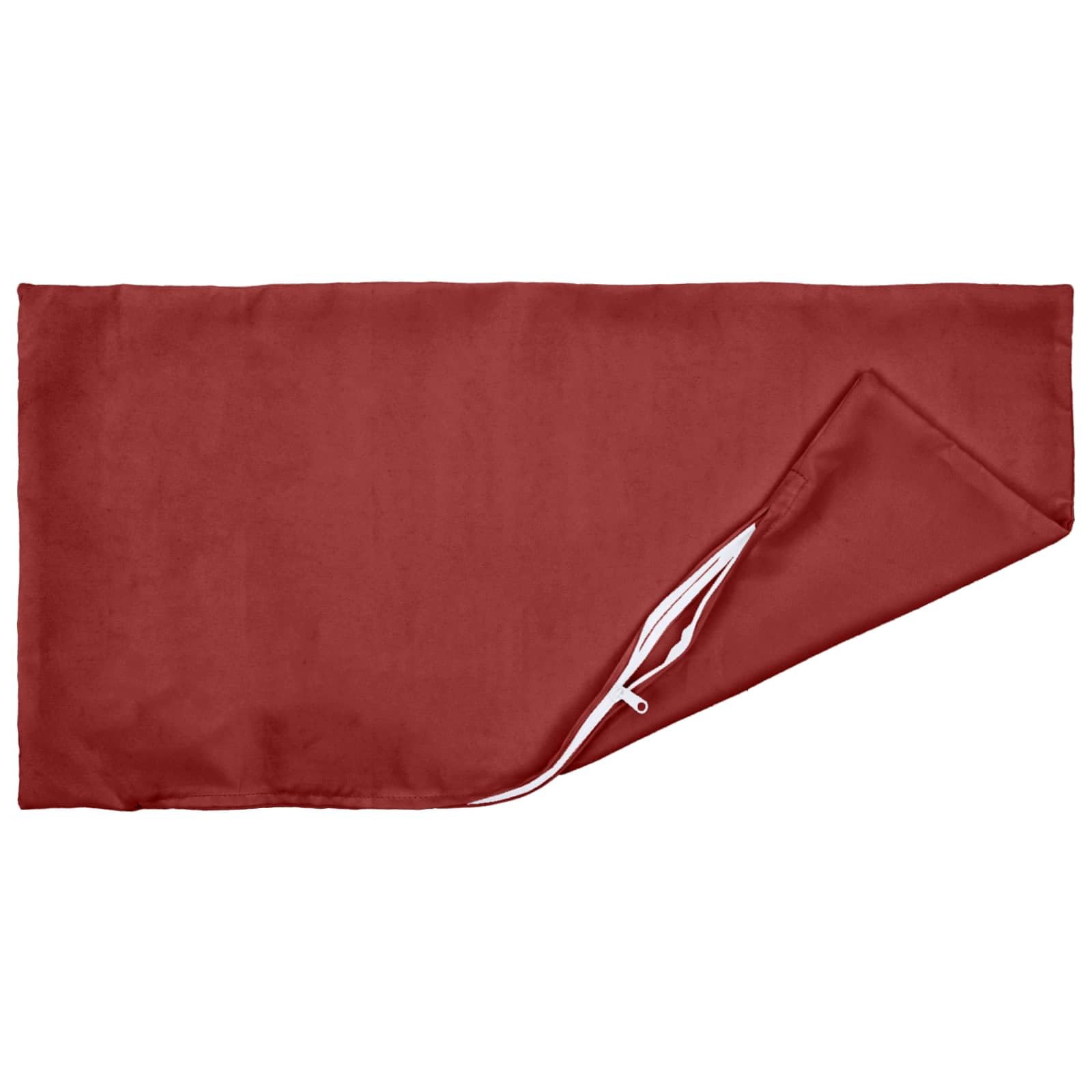 Federa per cuscino, 6 pezzi, 50 x 70 cm, colore: rosso vino 100% poliestere