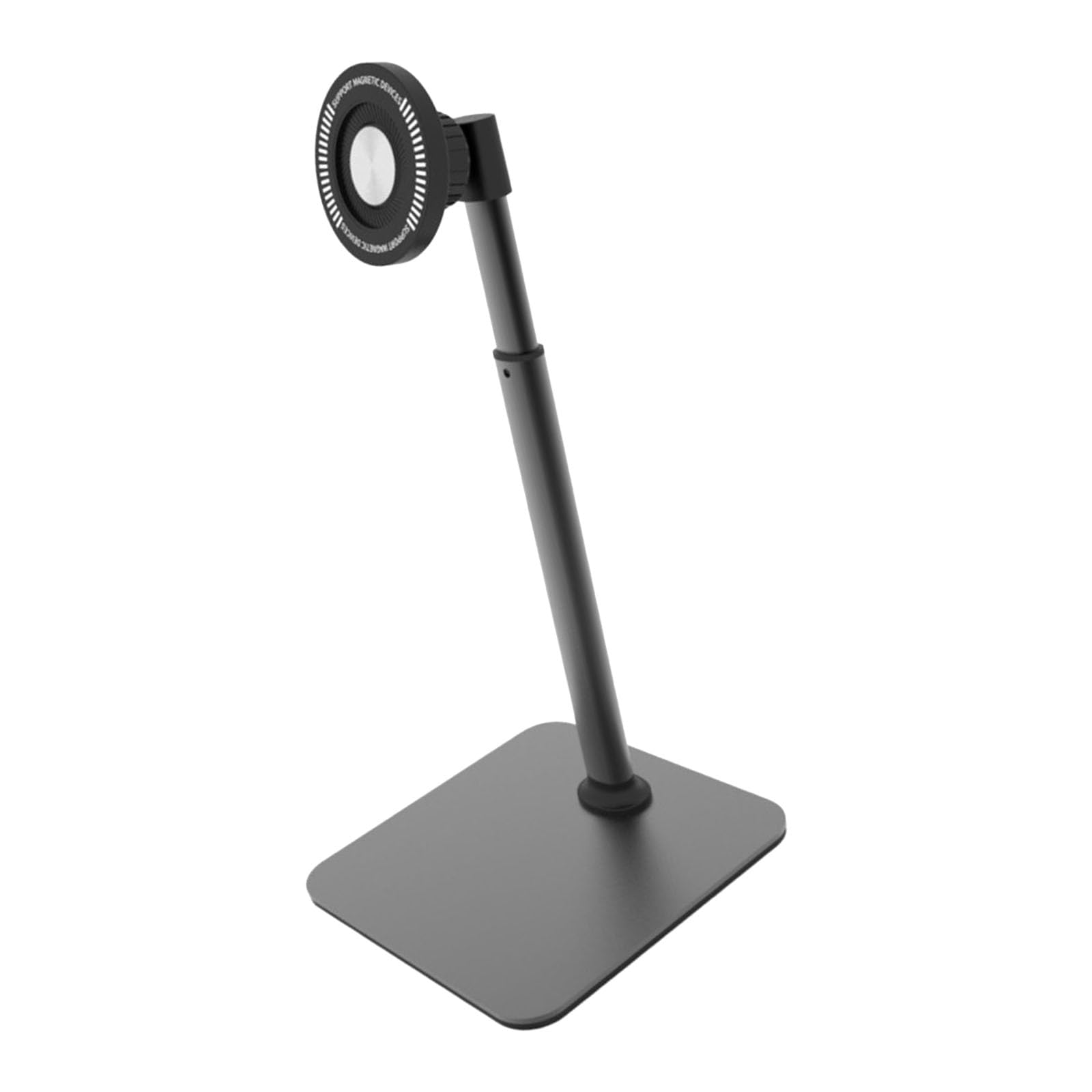 LLUJIAXI Adjustable Phone Stand For Desk 360 Rotating And Magnetic Base Perfect For Live Streaming Video Calls Watching Movies