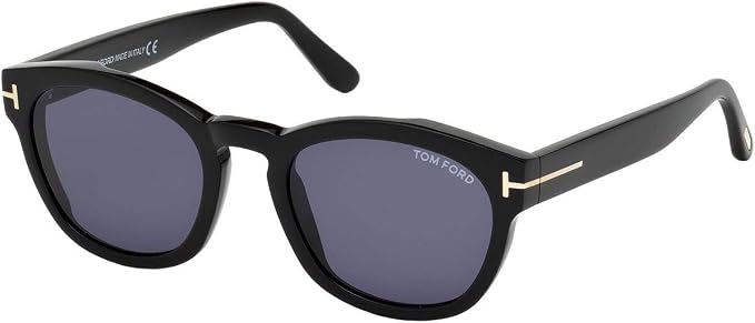 Tom Ford FT0590 01V 51 Montature, Nero (Nero LucidoBlu), 51.0 Unisex-Adulto  : Amazon.it: Abbigliamento