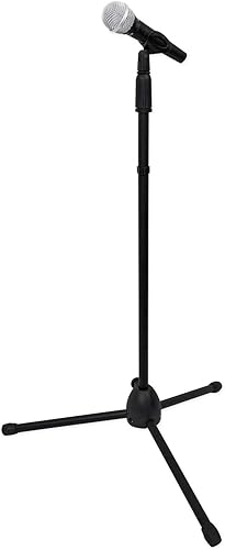 Miniatura 4 de Rockville Wired Pro MIc Kit 1 - Micrófono de metal de gama alta+soporte de micrófono+bolsa de transporte+cable, negro