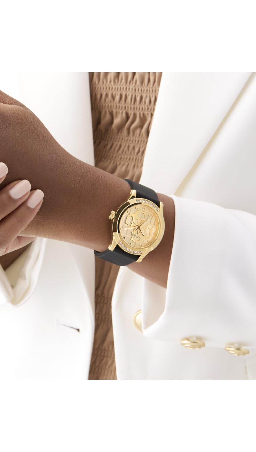RELOJ GUESS - ANNETTE Cuarzo / 3 ATM Color esfera: Champagne Tamaño de la caja: 36,00
