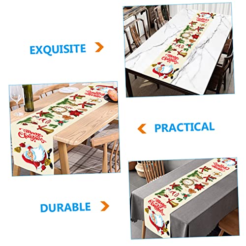 Chemin de table de Noël Cabilock déco table à manger lot de 5 pièces
