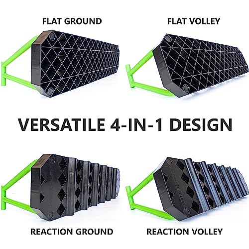 image for QUICKPLAY Replay Station Rebound Board - Portable Dual Surface Soccer 