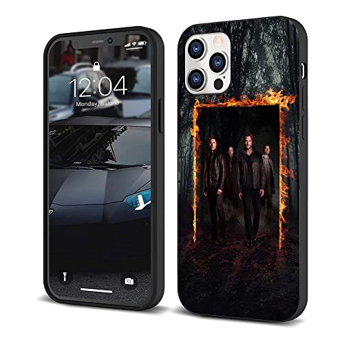 Zhetuodang Fashionable Compatible With Iphone 12 Case Iphone 12 Pro Case Shockproof Cover Beautiful Classic Patterns Stylish Tpu Case (Dark-Fantasy-Supernatural-2) #TOP23