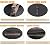 Fire Pit Cover Round Patio Outdoor Garden Waterproof Dia36"x20"H Dark Grey