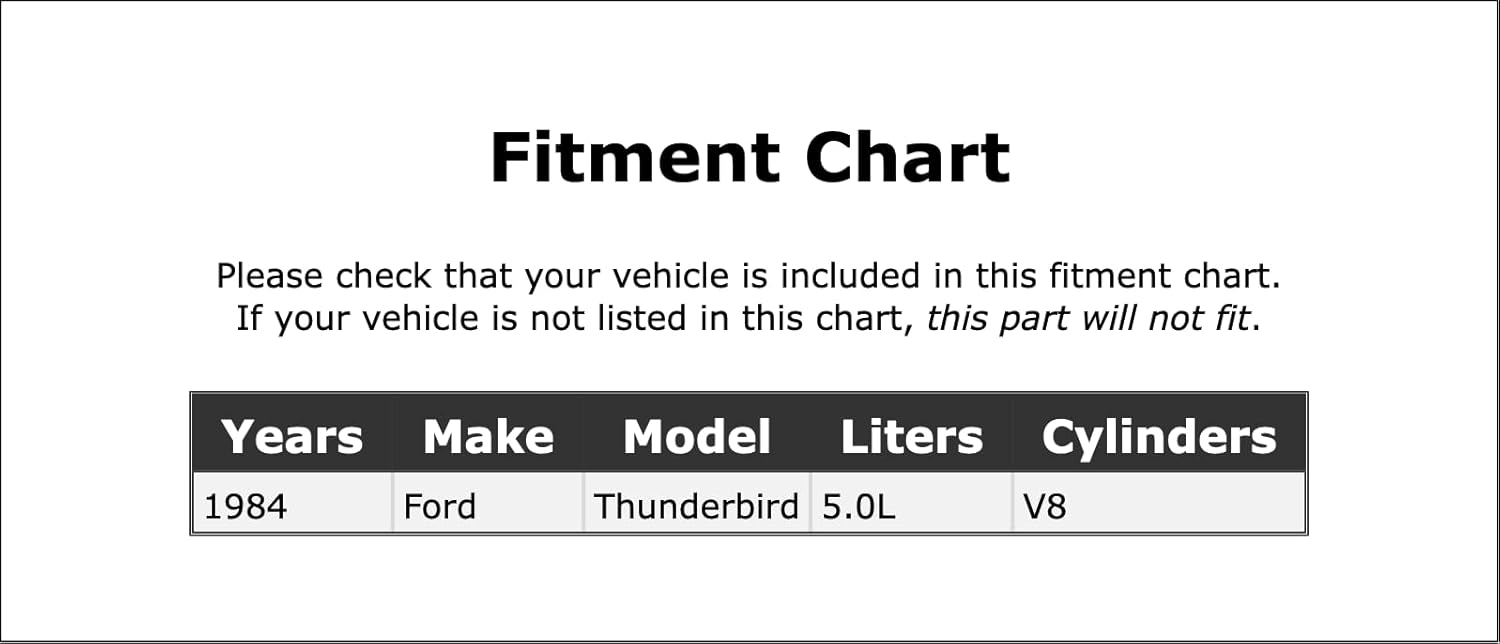 Transmission Filter Kit Compatible With Ford Thunderbird 5.0L V8 1984 PC-1064402