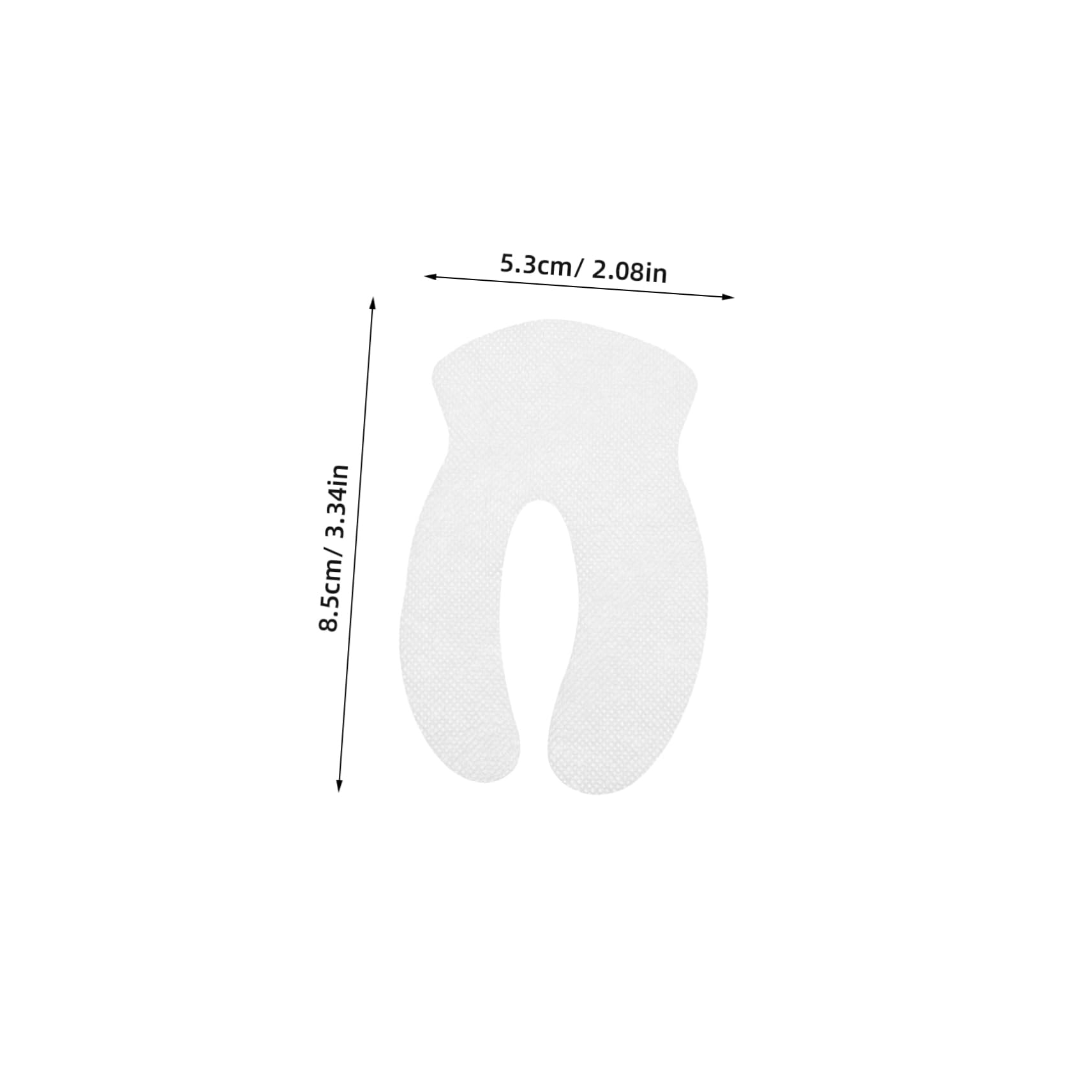 NOLITOY for Women 200pcs Disposable Spa Eye Pads Contoured for Eye Care Reduces Puffiness Dark Circles