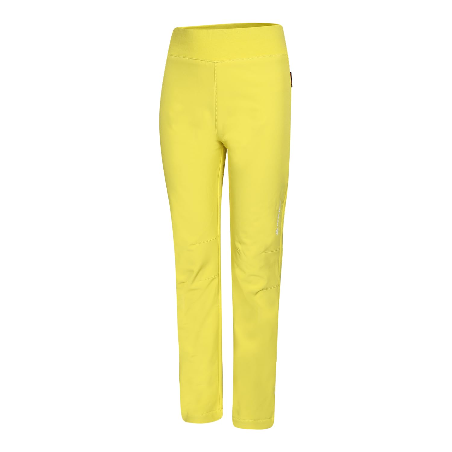 Alpine Pro ZORTO - Pantalones de softshell para niña, pantalones de invierno, térmicos, pantalones deportivos, impresión reflectante, material impermeable, transpirable y resistente al viento, equipo