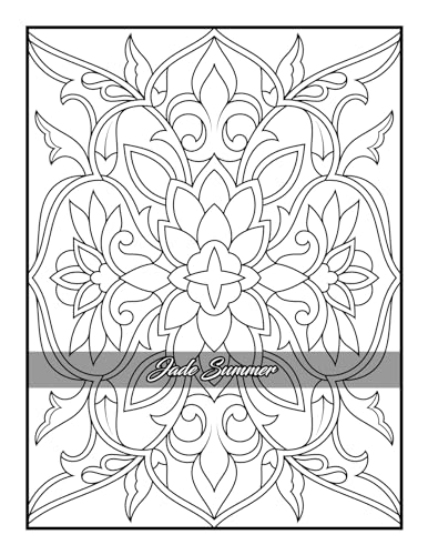 100 Amazing Patterns: An Adult Coloring Book with Fun, Easy, and Relaxing Coloring Pages - Image 80