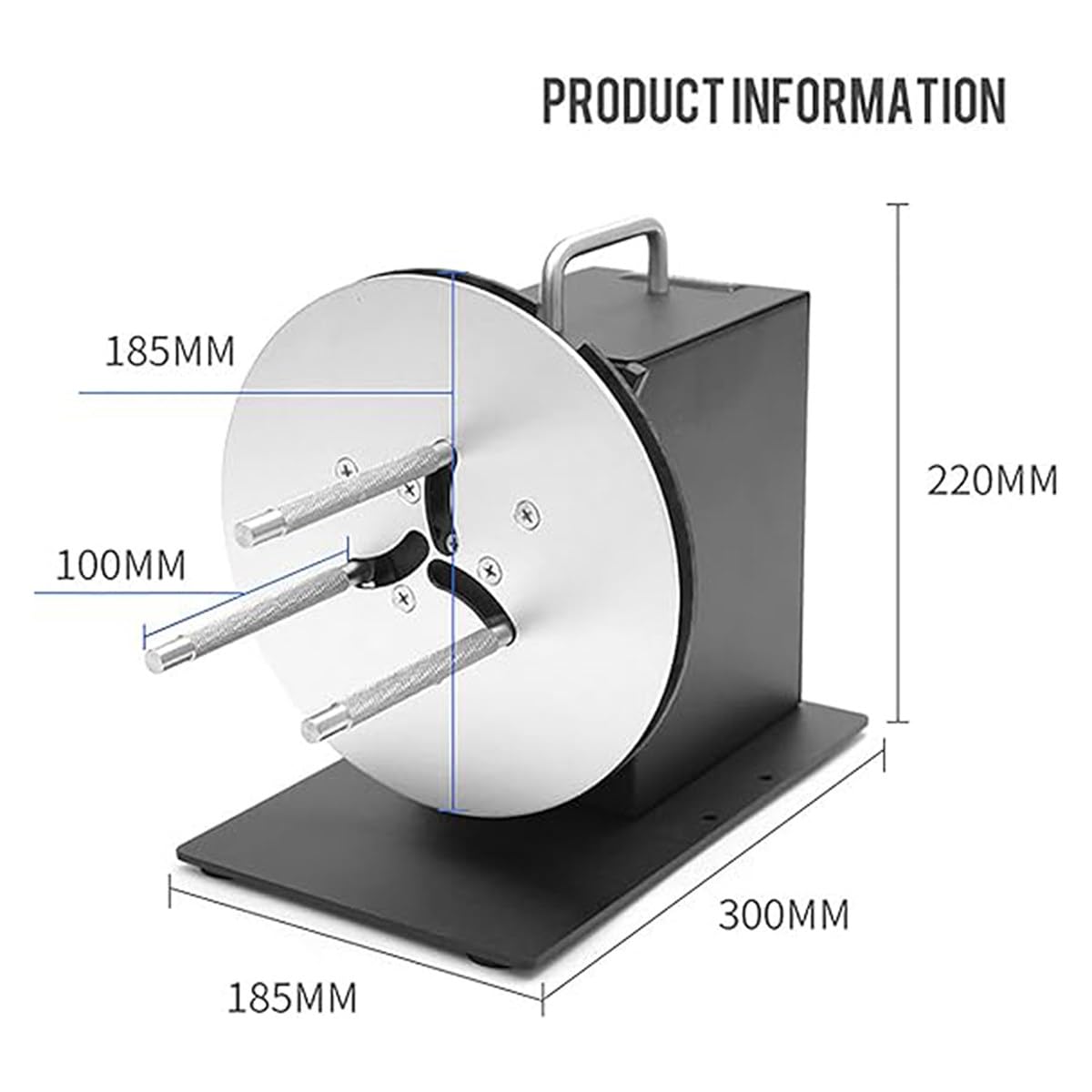 Avvolgitore di etichette Avvolgitore automatico di etichette (100 mm) a velocità regolabile e sincronizzato con la stampante Adatto per anime da 1-3 pollici