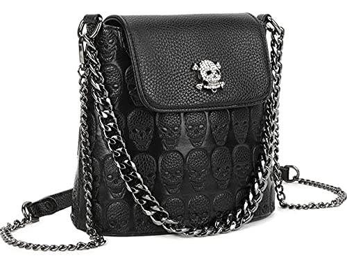 Bolso Satchel de PU para Mujer con Diseño Punk miniatura 6