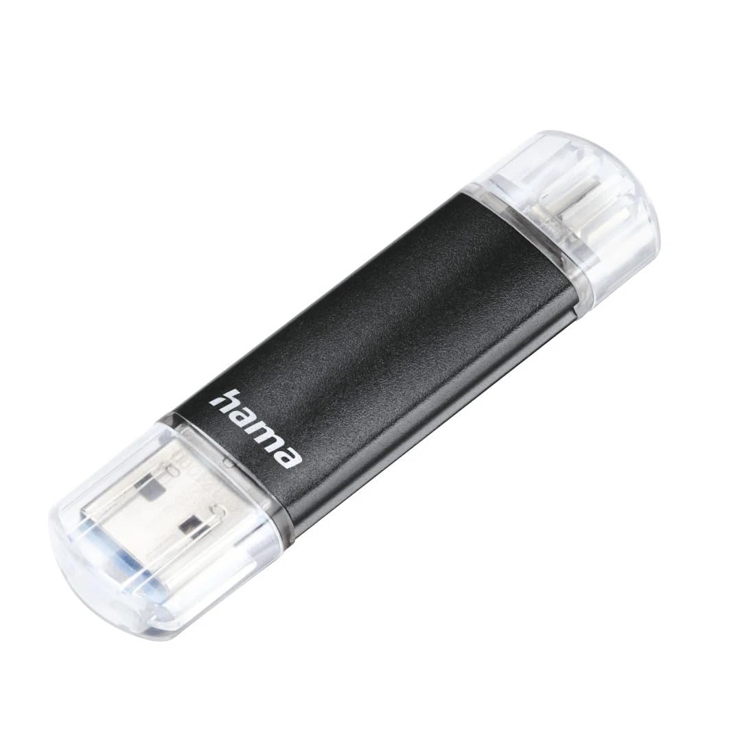 Hama Chiavetta USB da 256 GB con USB 3.0 e microUSB (chiavetta USB 2 in 1, ad esempio per telefono Android, tablet, computer, notebook, PC, laptop, MacBook, OTG, 40 MB/s), chiavetta per cellulare,