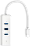 TP-Link USB C to Ethernet Adapter (UE300C) - J45 to USB C [Thunderbolt 3/4 Compatible] Type-C Gigabit Ethernet LAN Network Adapter, Compatible with Apple MacBook Pro 2017-2023, MacBook Air, and More