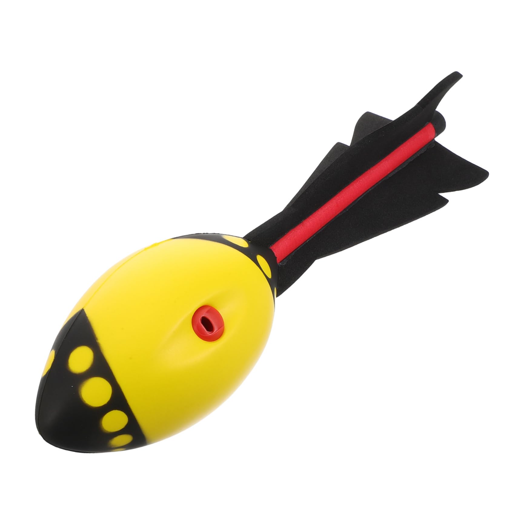 Boy Girl Javelin Practice Tool Soft Foam Ball with Whistle for Indoor Outdoor Throwing Training Track Field Equipment Toy for Backyard Playground Sports Activities