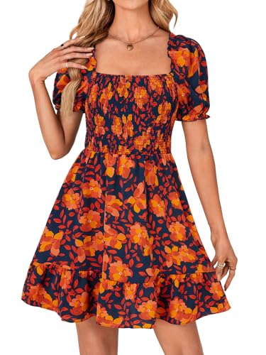 Image of Rooscier Women's Summer Boho Mini Dress