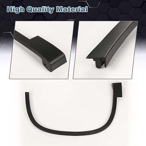 Miniatura 8 de PIT66 Guardabarros, compatible con Volkswagen Tiguan 2012-2017 delantero derecho texturizado negro 5N0854732B9B9