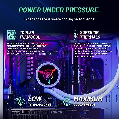 Skytech Gaming Shiva Gaming PC, Intel i7 12700F 2.1 GHz, RTX 4060, 1TB NVME, 16GB DDR4 RAM 3200, 600W Gold PSU Wi-Fi, Win 11 Home, RGB-Keyboard and RGB-Mouse Included - Image 5