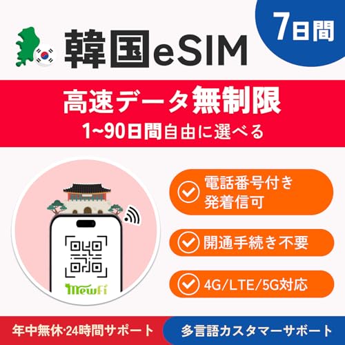 �y�؍�eSIM �z7����(168����) �����f�[�^�g������ �d�b�ԍ��t�� TikTok�EChatGPT�Ή� 4G/5G�Ή� �������s�\ ���[���o�^�Ŕ[�i �؍�SIM mewfi