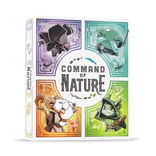 Unstable Games - Juego base Command of Nature - de The Creators of Unstable Unicorns - Un juego de cartas estratégico competitivo para niños, adolescentes y adultos | Ya disponible en tu tienda friki favorita! En mundofriki.es!