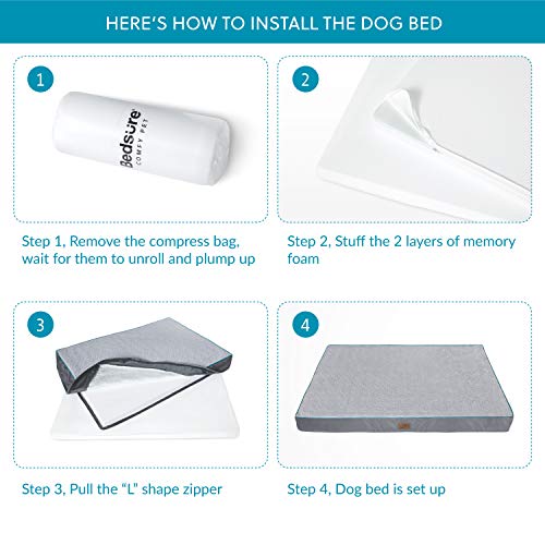 Bedsure Orthopedic Dog Bed For Extra Large Dogs thumb #4