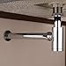 iOrange Chrome P-TRAP Brass Basin Sink Waste Trap Drain Kit