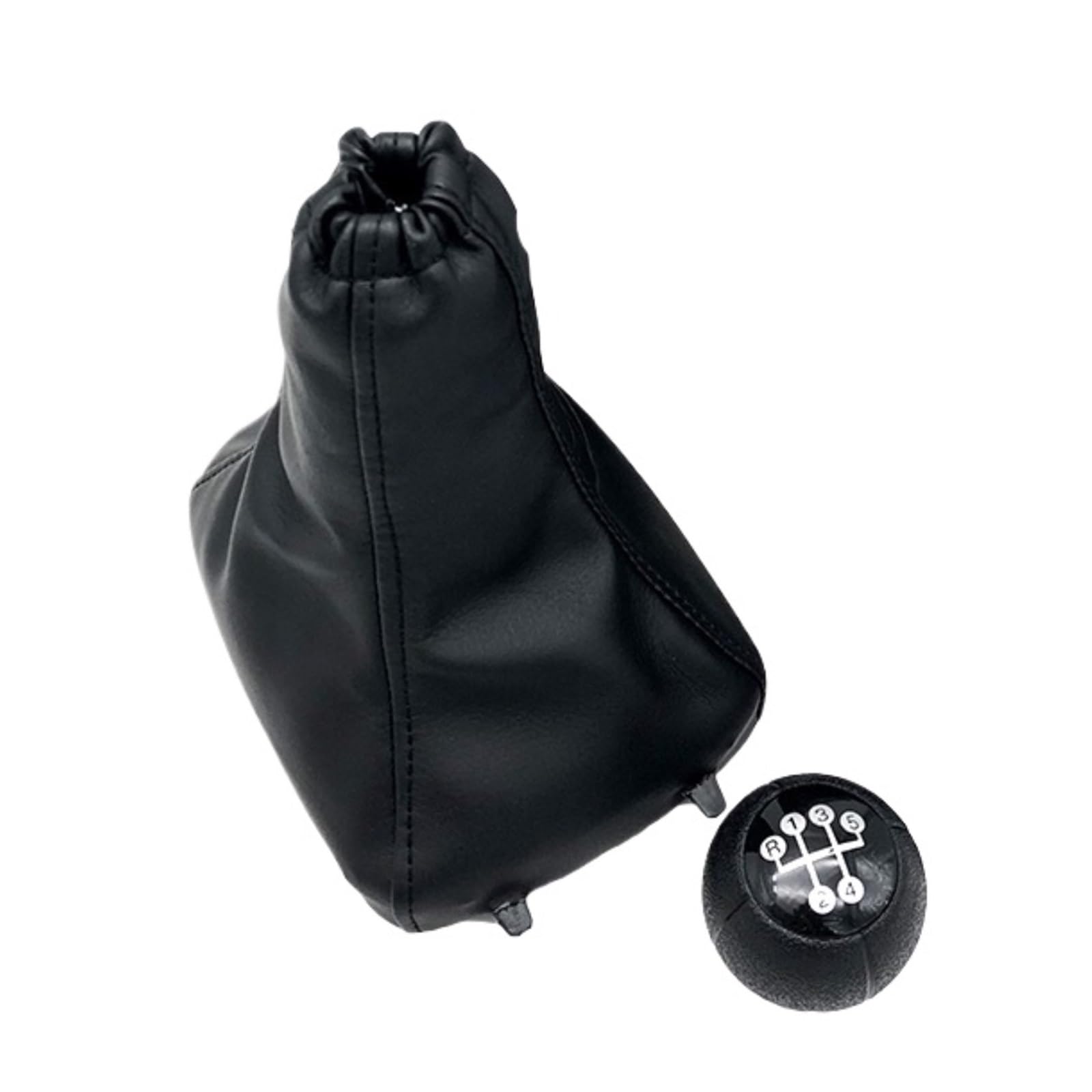 Valtorencia 5 Speed Car Gear Shift Knob Cover,Fit for Vauxhall, Opel, Astra II G Zafira A 1998-2010 Handbrake Gaiter Gear Lever Shift knob Handle(Gear Shift Knob Case)