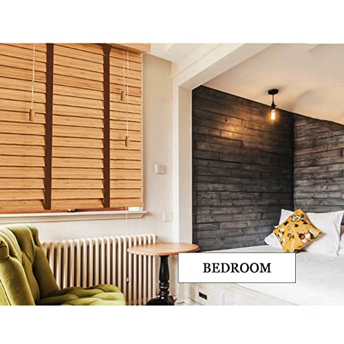 Persianas venecianas de madera e impermeables enrollables de bambú para ventanas 5