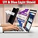 ACONETMAX Magnetic Laptop Privacy Screen 14 inch for 16:9 Computer Monitor | Privacy Shield | Anti Glare & Blue Light Filter | UV & Eye Protection | Anti Spy | Anti-Scratch Protector Film