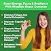 Rhodiola Rosea Gummies 1500mg – Vegan Sugar-Free Adrenal Support Supplement for Stress, Energy, Mood & Focus – Cortisol Balance Adaptogen – Non-GMO Herbal Chews – 60 Count