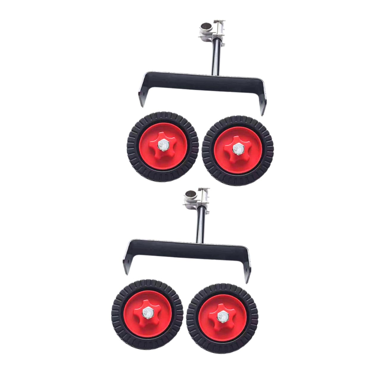 Abaodam 2piezas Accesorio De Ruedas Giratorias Para Cortacésped Desbrozadora Funda