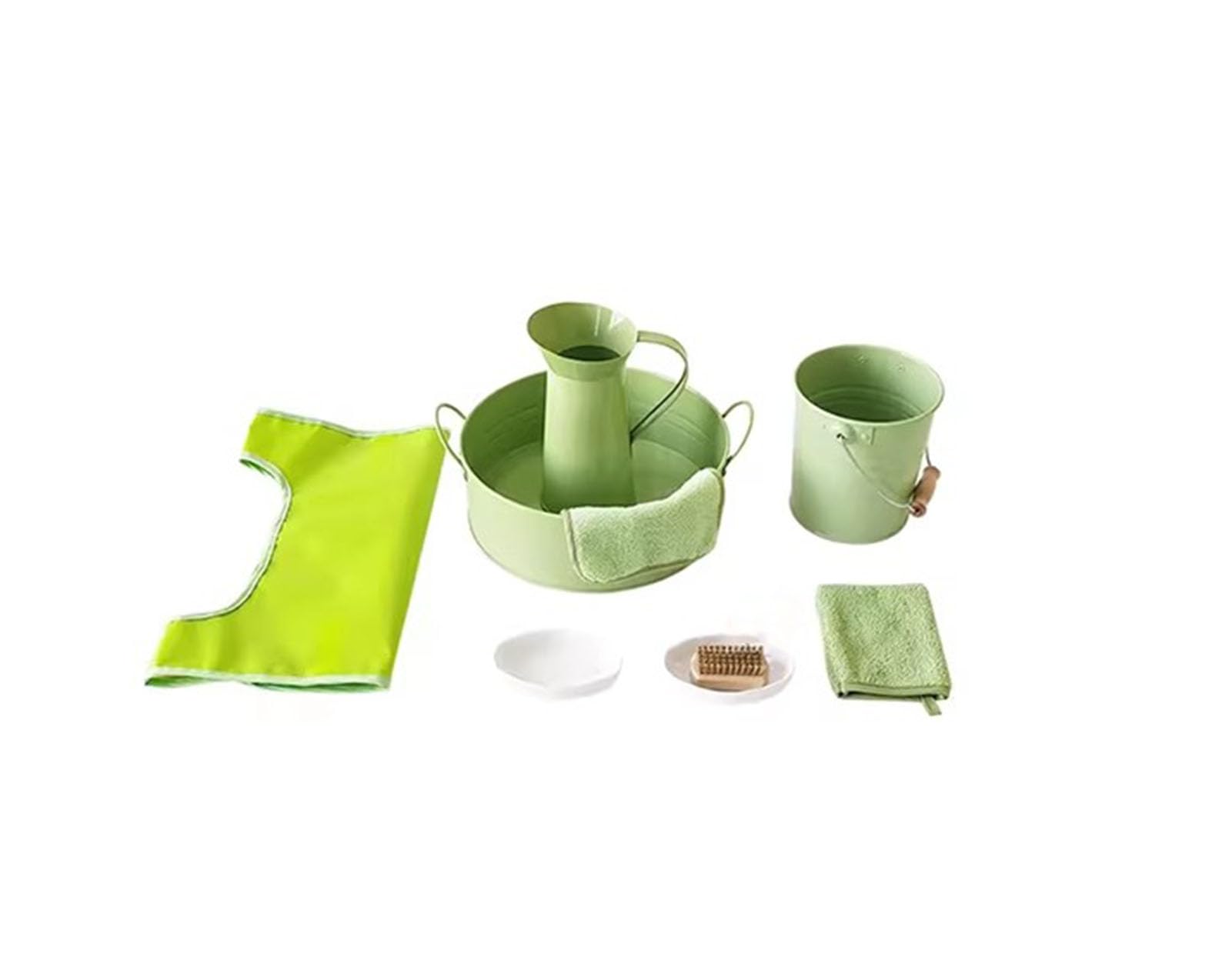 Montessori Kit de lavage des mains, aide à l'enseignement, bonnes habitudes de vie