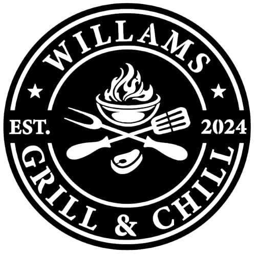 Ke Ji Yu Hen Huo Custom BBQ Name Metal Wall