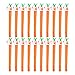 Produktbild BESTOYARD 20 STÜCKE 0,5 MM Karotte Kaninchen Stift Niedlichen Cartoon Bunny Black Ink Gel Stift Gelstift für Studenten Ostern Dekoration