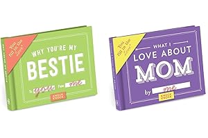 Knock Knock Why You're My Bestie Fill in the Love Book Fill-in-the-Blank Book Gift Journal