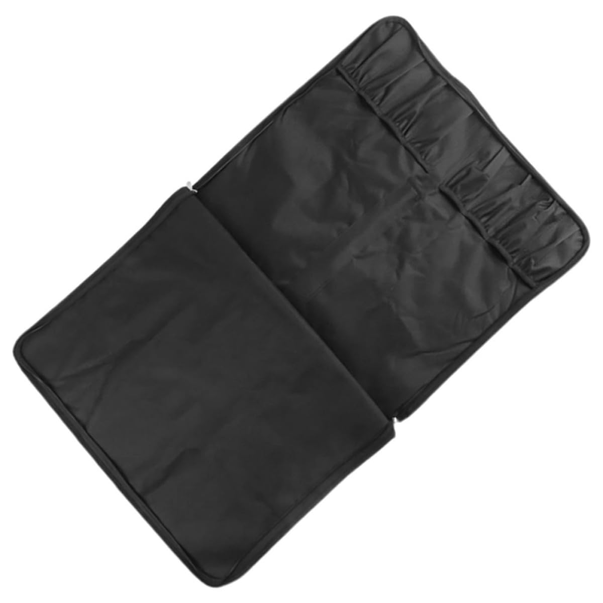 Rangement couteaux camping tissu Oxford noir étui cuisine extérieur avec sangle