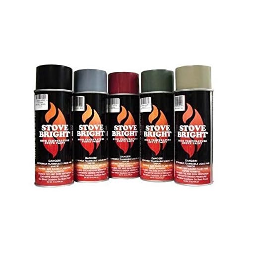 FORREST Hi-Temperature 1200 deg. Stove and Fireplace Paint (Forrest Green)