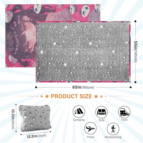 Manta de panda manta cómoda para sofá y cama multiusos suave 5