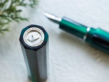 ワンチャー万年筆カレイドクィーン Amazon | WANCHER 万年筆 カレイドクイーン万年筆・ 深山水