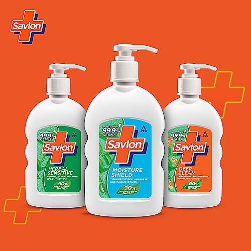 Image of Savlon Moisture Shield Germ Protection Liquid Handwash, 200ml
