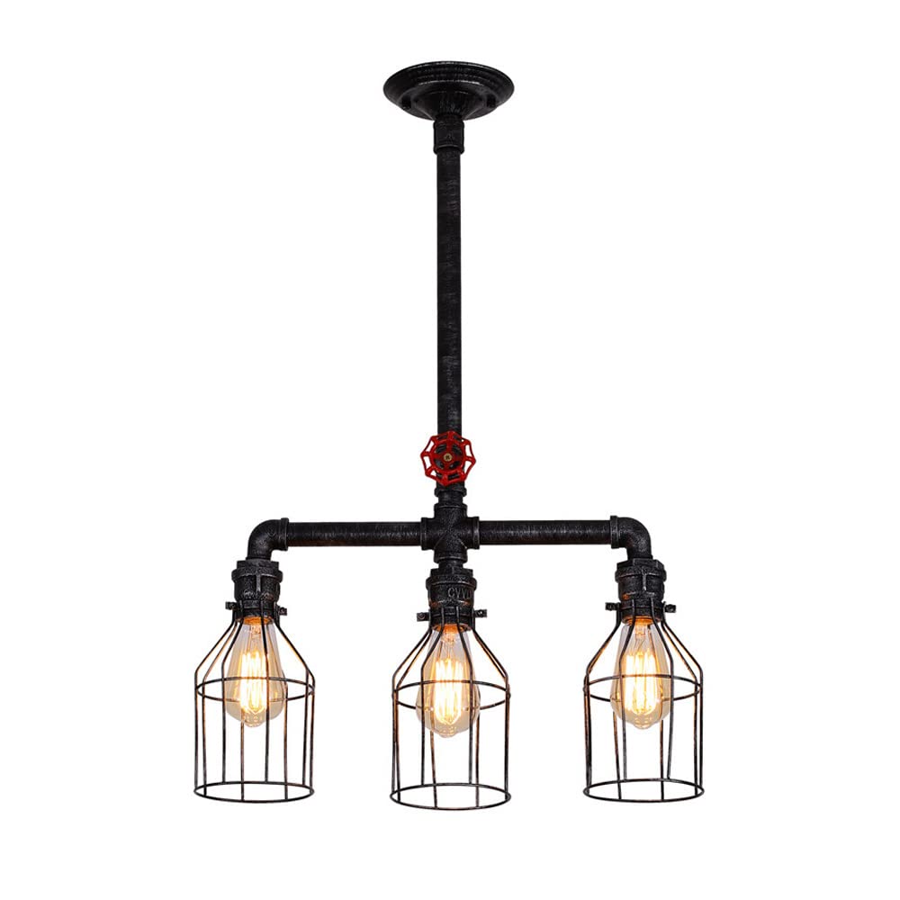 LightInTheBox Rustic Industrial Tube Pipe Chandeliers Rustic Pendant Light Industrial Light Fixture LightInTheBox Rustic Industrial Tube Pipe Chandeliers Rustic Pendant Light Industrial Light Fixture
