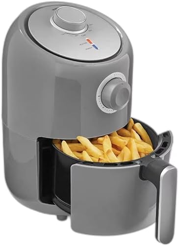Miniatura 1 de Small Compact Air Fryer Healthy Cooking 19 Qt Nonstick User Friendly and Adjustable Temperature Control Dishwasher Safe Basket BPA - Free