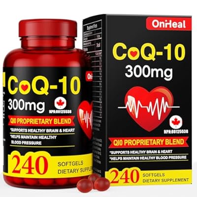 CoQ10 Supplement 300mg - Enhanced CoQ10 Nutriti...