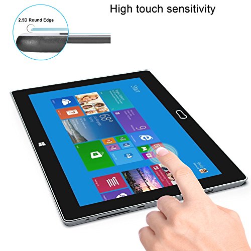 Rbeik For Microsoft Surface Pro 2 Glass Screen Protector, Premium Anti-Scratch Tempered Glass Screen Protector For Microsoft Surface Pro 2 10.6 Inch/Surface Pro 1St/ Surface 2/ Surface Rt1/ Rt2 #TOP5